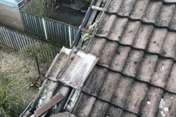 Stormschade - Dakbedekking van Eerd